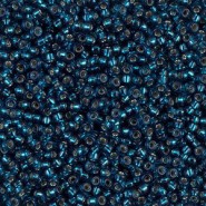 Miyuki rocailles Perlen 11/0 - Silver lined dyed blue zircon 11-1425
